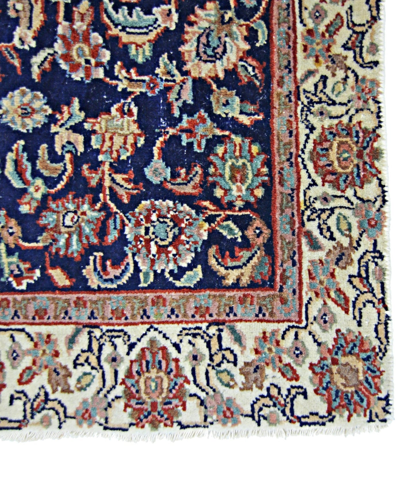 Handmade Vintage Persian Hallway Runner | 286 x 69 cm | 9'5" x 2'3" - Najaf Rugs & Textile