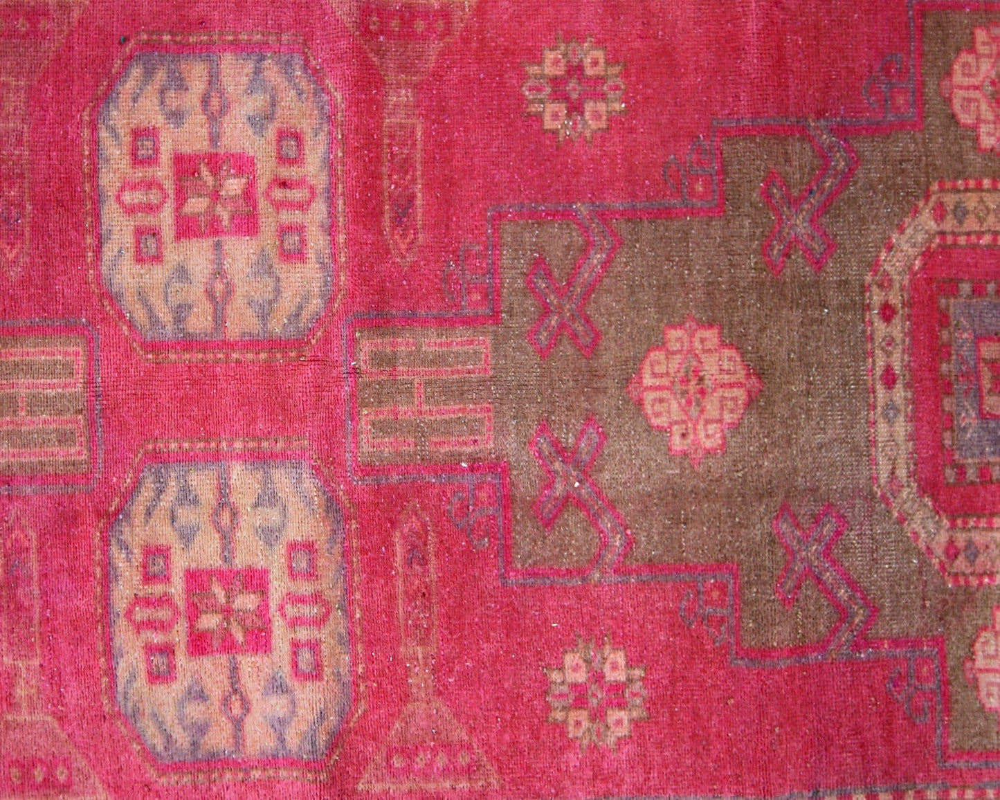 Handmade Vintage Persian Hallway Runner | 292 x 105 cm | 9'7" x 3'5" - Najaf Rugs & Textile