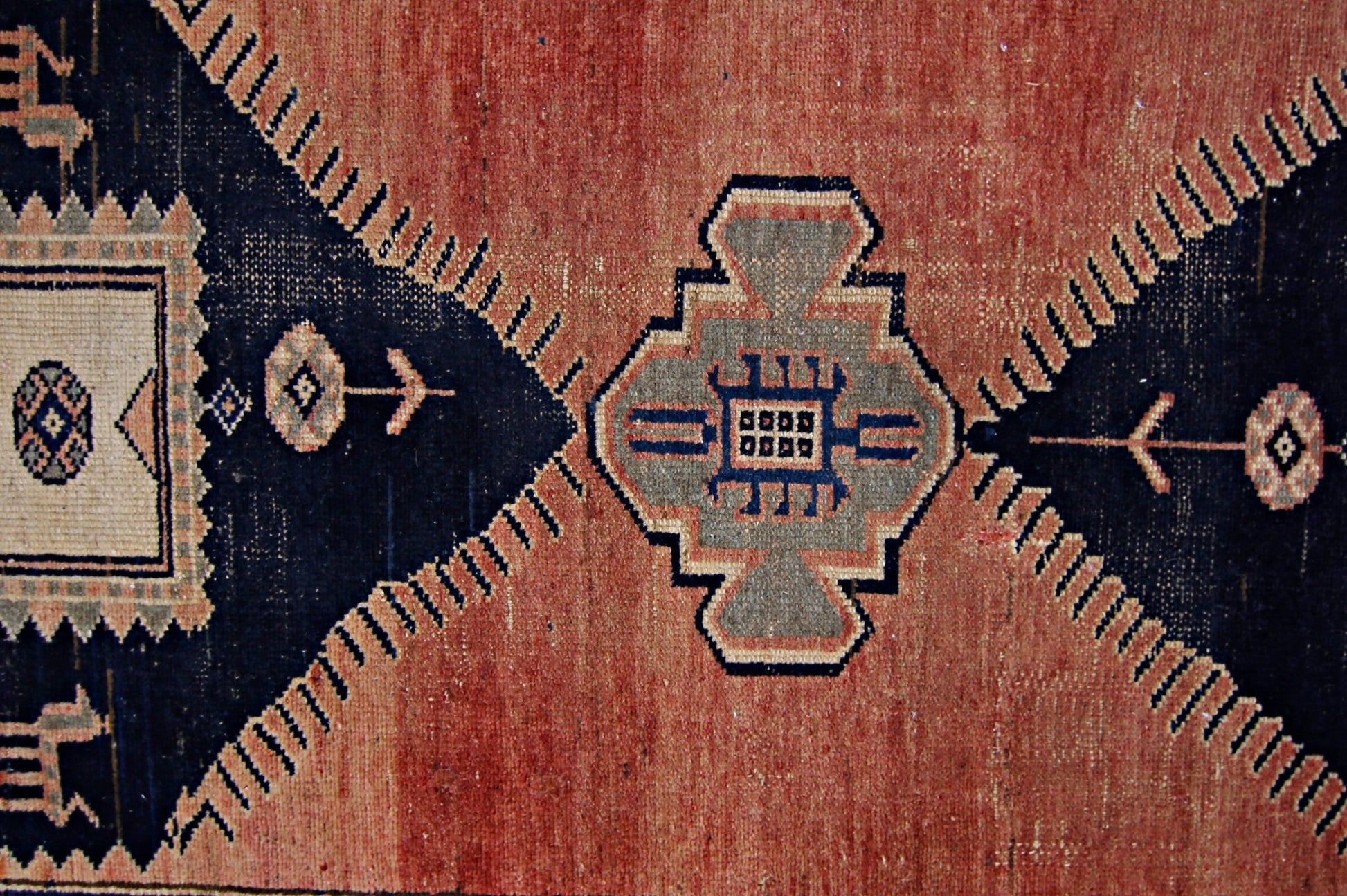 Handmade Vintage Persian Hallway Runner | 292 x 92 cm | 9'7" x 3' - Najaf Rugs & Textile
