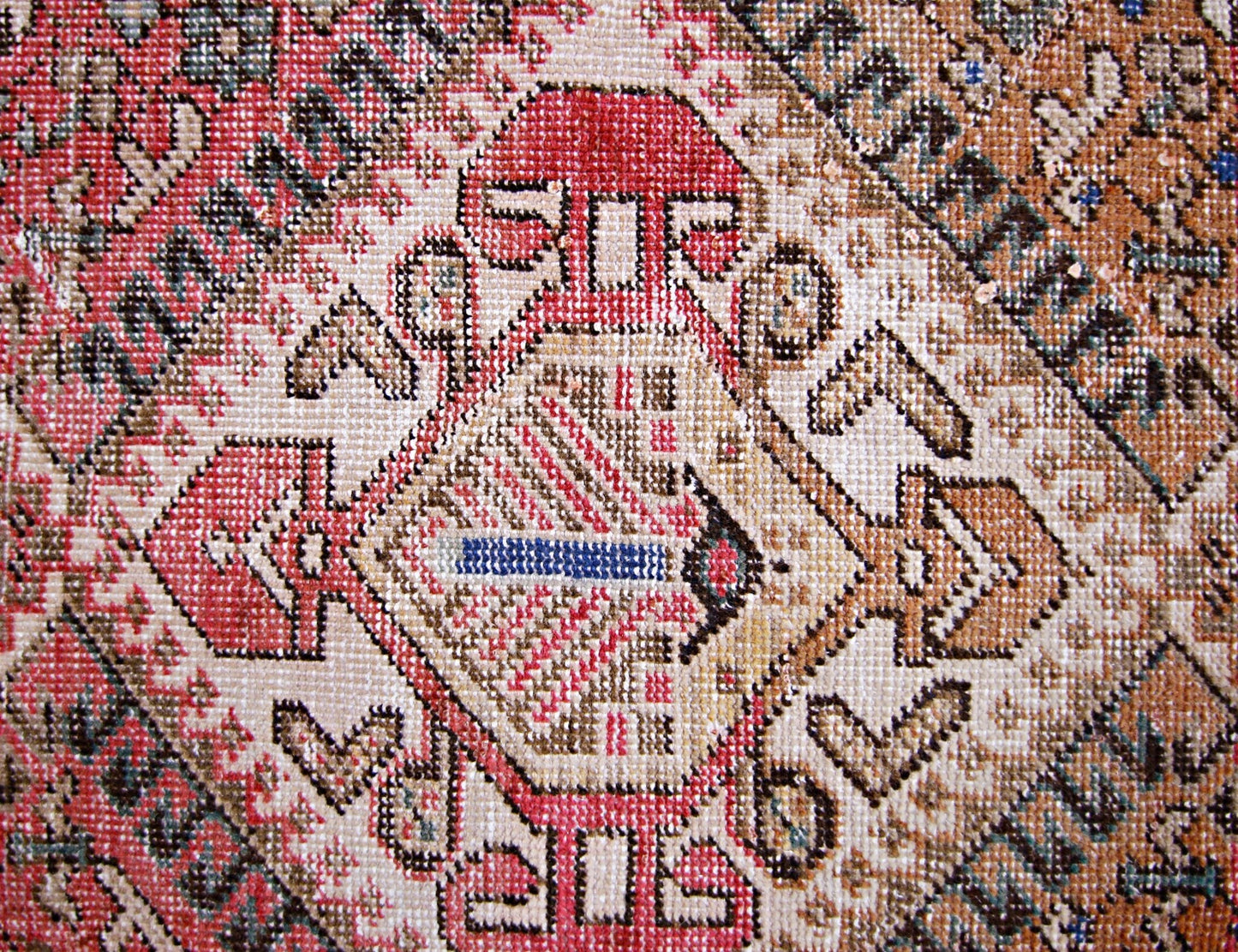 Handmade Vintage Persian Hallway Runner | 296 x 103 cm | 9'9" x 3'5" - Najaf Rugs & Textile
