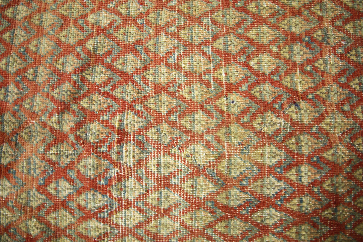 Handmade Vintage Persian Hallway Runner | 302 x 111 cm | 9'11" x 3'8" - Najaf Rugs & Textile
