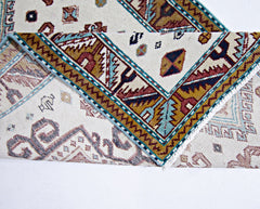 Handmade Vintage Persian Hallway Runner | 330 x 76 cm | 10'10" x 2'6" - Najaf Rugs & Textile