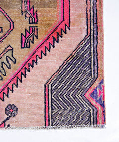 Handmade Vintage Persian Hallway Runner | 339 x 60 cm | 11'1" x 1'11" - Najaf Rugs & Textile