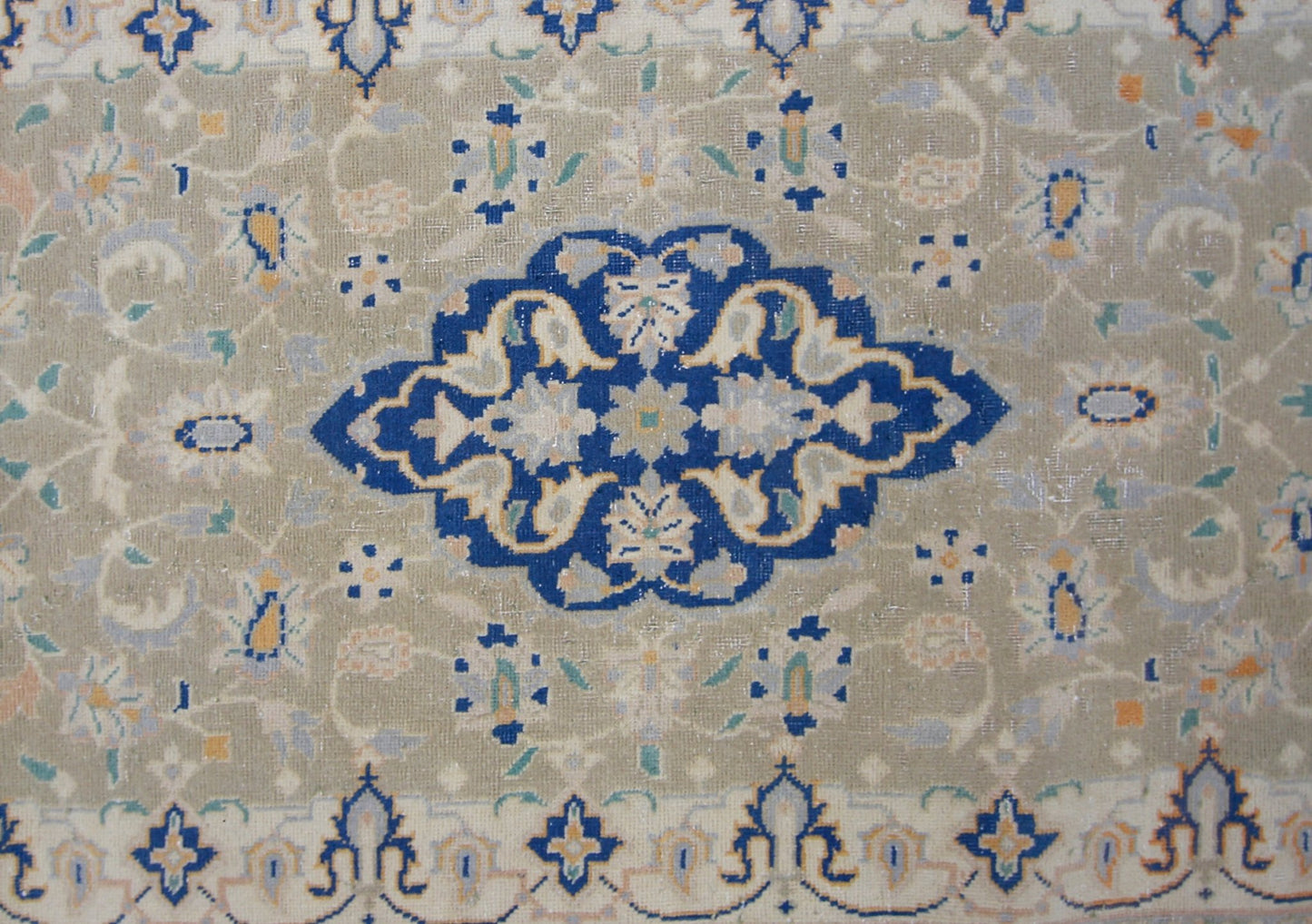 Handmade Vintage Persian Hallway Runner | 346 x 74 cm | 11'4" x 2'5" - Najaf Rugs & Textile