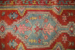 Handmade Vintage Persian Hallway Runner | 370 x 118 cm | 12'2" x 3'10" - Najaf Rugs & Textile