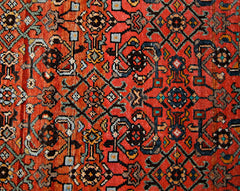 Handmade Vintage Persian Hallway Runner | 397 x 78 cm | 13' x 2'6" - Najaf Rugs & Textile
