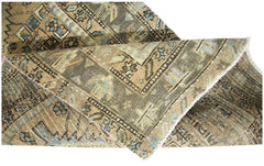 Handmade Vintage Persian Hallway Runner | 432 x 106 cm | 14'2" x 3'6" - Najaf Rugs & Textile