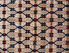 Handmade Vintage Persian Sanandaj Rug | 193 x 120 cm | 6'4" x 3'11" - Najaf Rugs & Textile