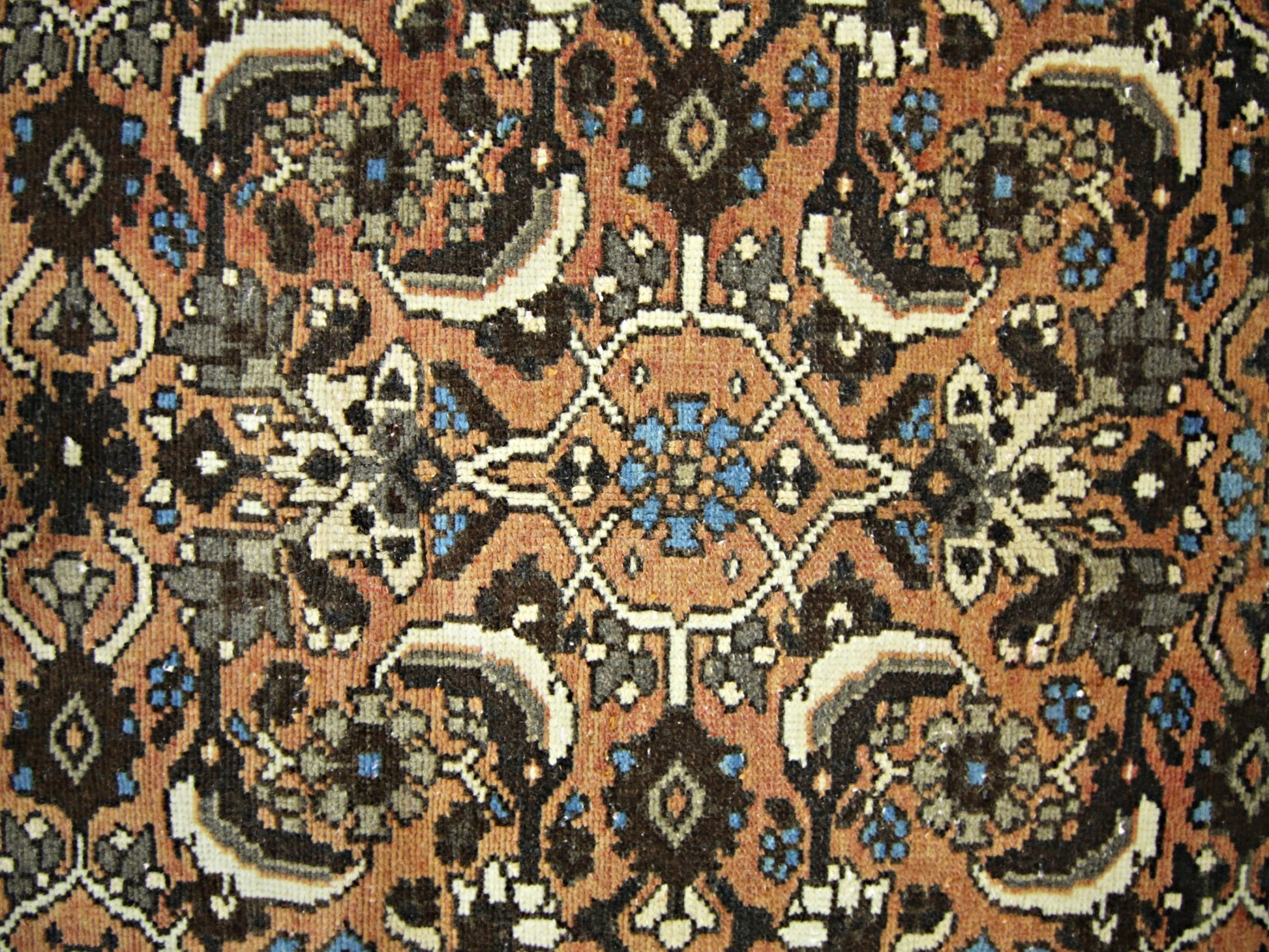 Handmade Vintage Persian Rug | 146 x 105 cm | 4'9" x 3'5" - Najaf Rugs & Textile