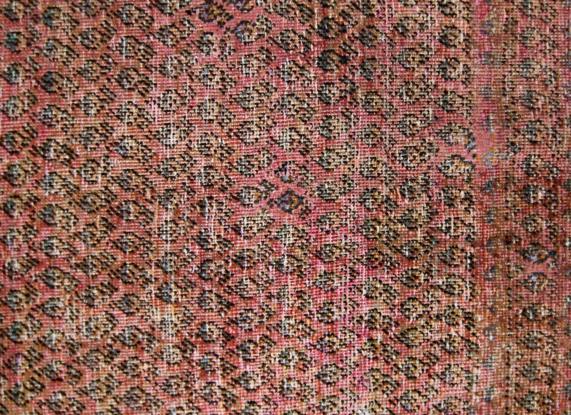 Handmade Vintage Persian Seraband Rug | 191 x 124 cm | 6'3" x 4'1" - Najaf Rugs & Textile