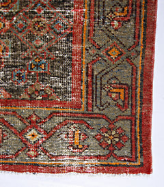 Handmade Vintage Persian Seraband Rug | 200 x 124 cm | 6'7" x 4'1" - Najaf Rugs & Textile