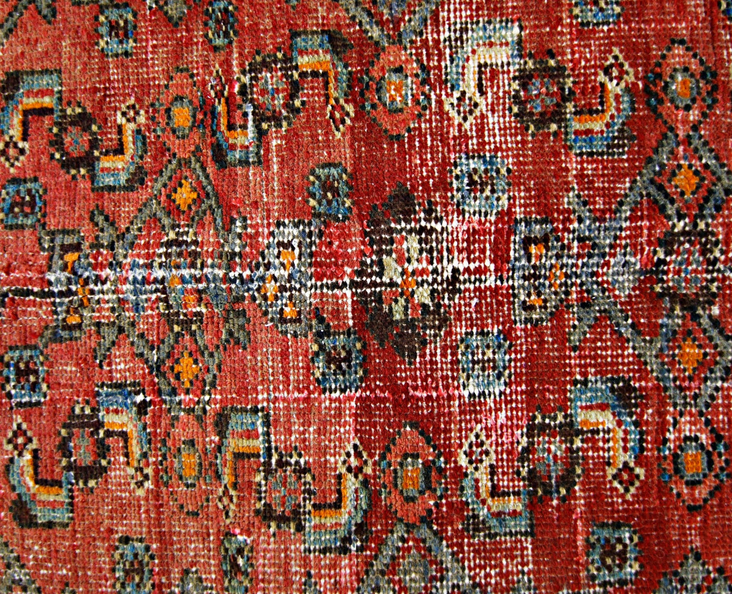 Handmade Vintage Persian Seraband Rug | 200 x 124 cm | 6'7" x 4'1" - Najaf Rugs & Textile
