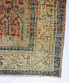 Handmade Vintage Persian Seraband Rug | 211 x 130 cm | 6'11" x 4'3" - Najaf Rugs & Textile