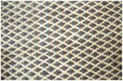 Handmade Vintage Persian Saraband Rug | 240 x 185 cm | 7'10" x 6'1" - Najaf Rugs & Textile