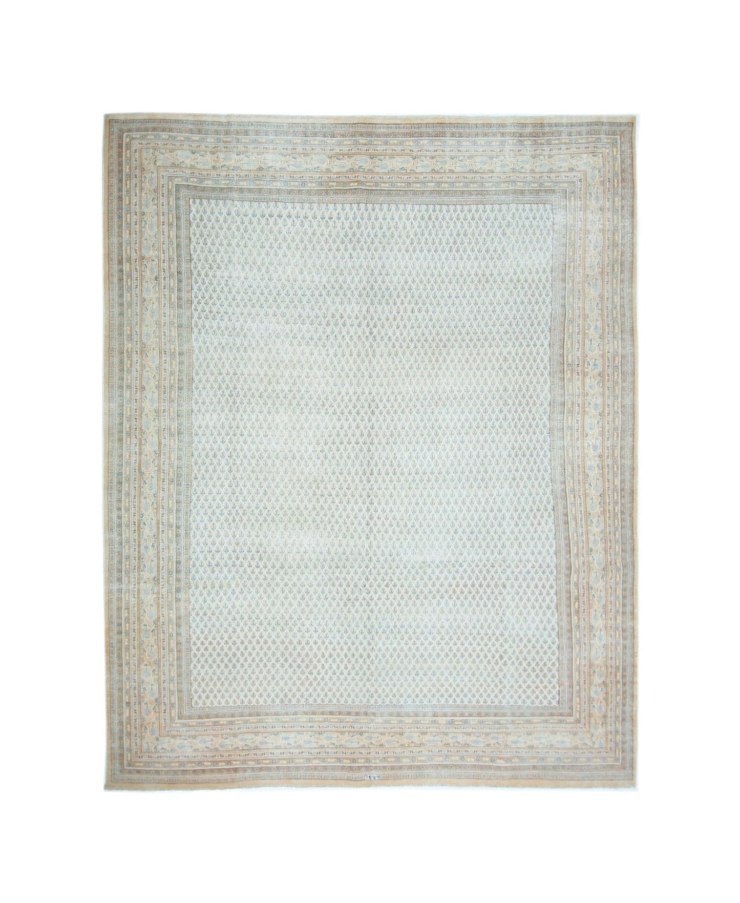 Handmade Vintage Persian Saraband Rug | 327 x 246 cm | 10'9" x 8'1" - Najaf Rugs & Textile