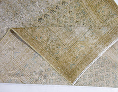 Handmade Vintage Persian Hallway Runner | 306 x 108 cm | 10'1" x 3'6" - Najaf Rugs & Textile
