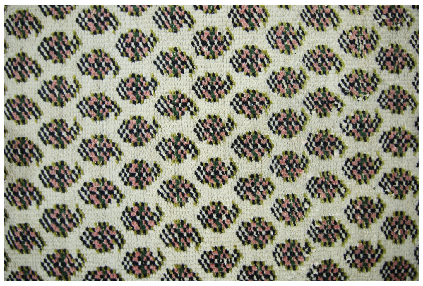 Handmade Vintage Persian Saraband Hallway Runner | 476 x 79 cm | 15'7" x 2'7" - Najaf Rugs & Textile