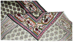 Handmade Vintage Persian Saraband Hallway Runner | 476 x 79 cm | 15'7" x 2'7" - Najaf Rugs & Textile