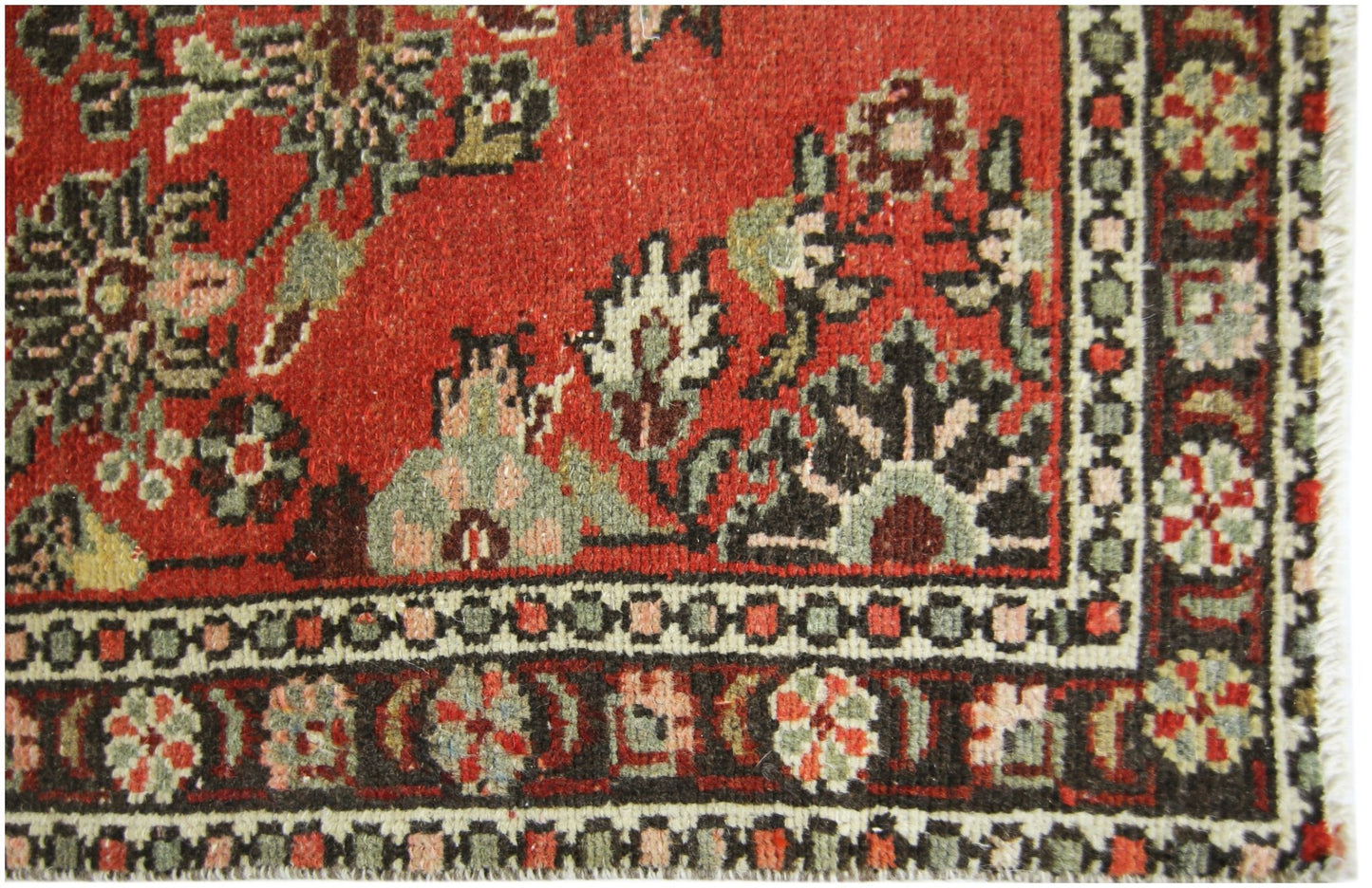 Handmade Vintage Persian Kerman Rug | 121 x 77 cm | 4' x 2'6" - Najaf Rugs & Textile