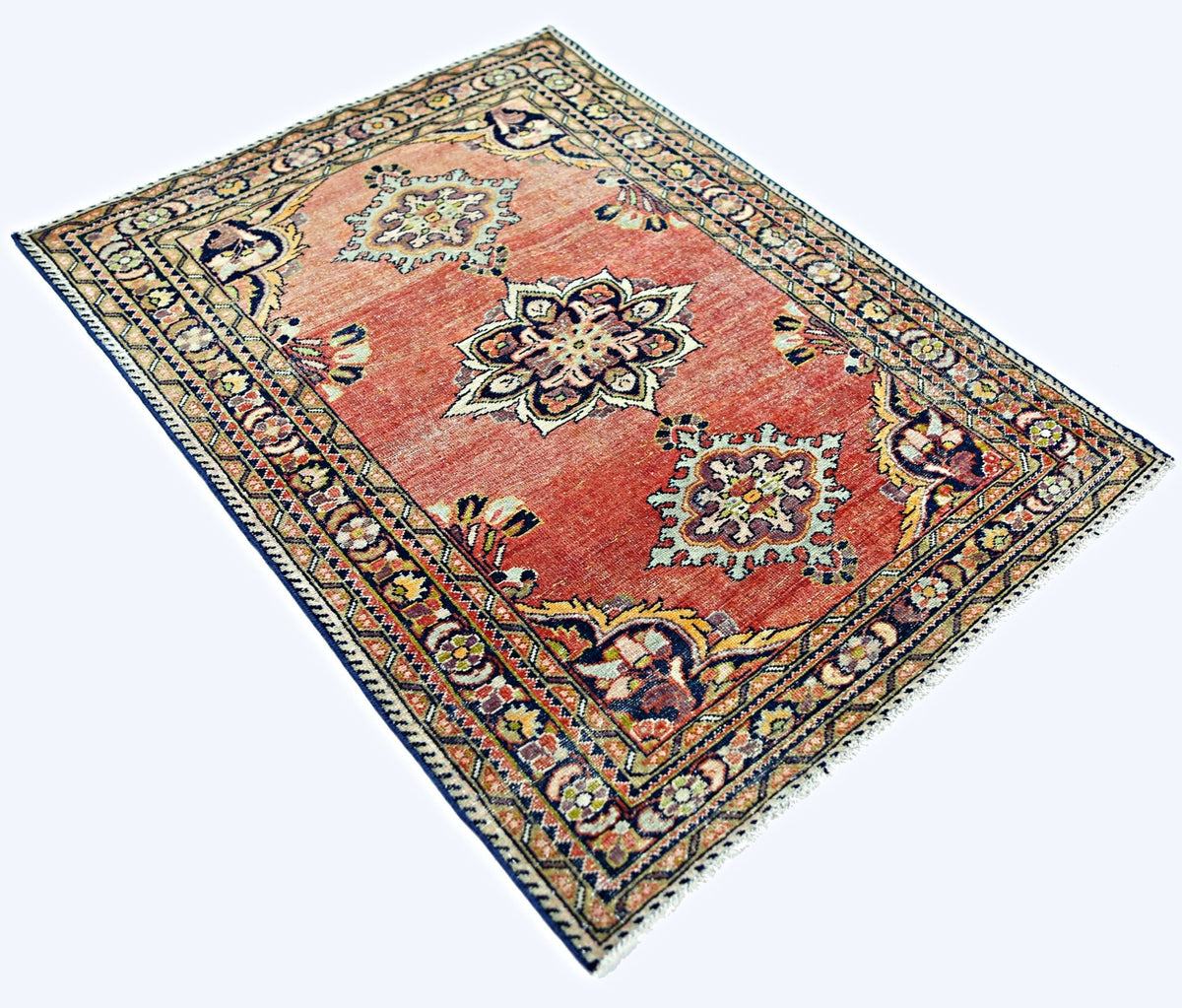 Vintage Persian Sarouk Rug