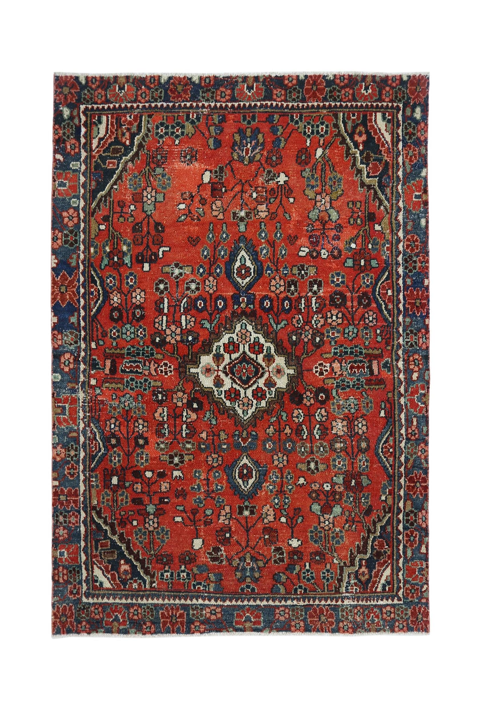 Vintage Persian Sarouk Rug
