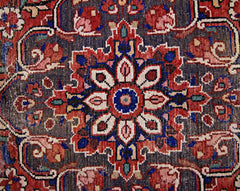 Handmade Vintage Persian Rug | 270 x 155 cm | 8'10" x 5'1" - Najaf Rugs & Textile