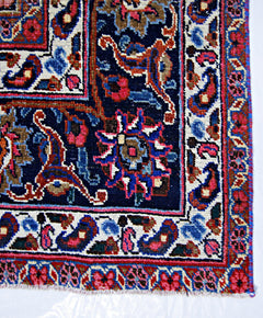 Handmade Vintage Persian Sarouk Rug | 298 x 211 cm | 9'9" x 6'11" - Najaf Rugs & Textile