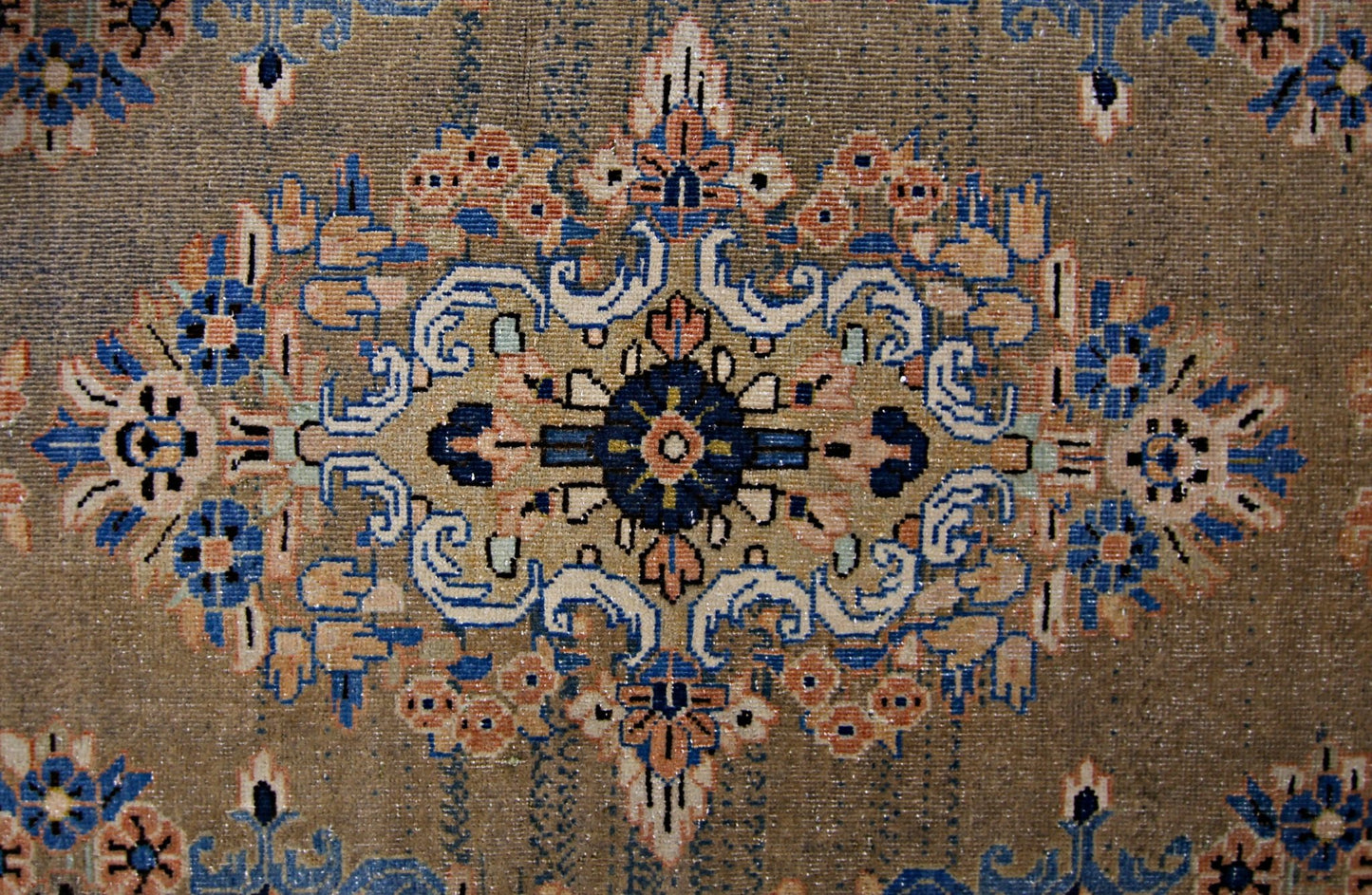 Handmade Vintage Persian Hallway Runner | 288 x 99 cm | 9'5" x 3'3" - Najaf Rugs & Textile