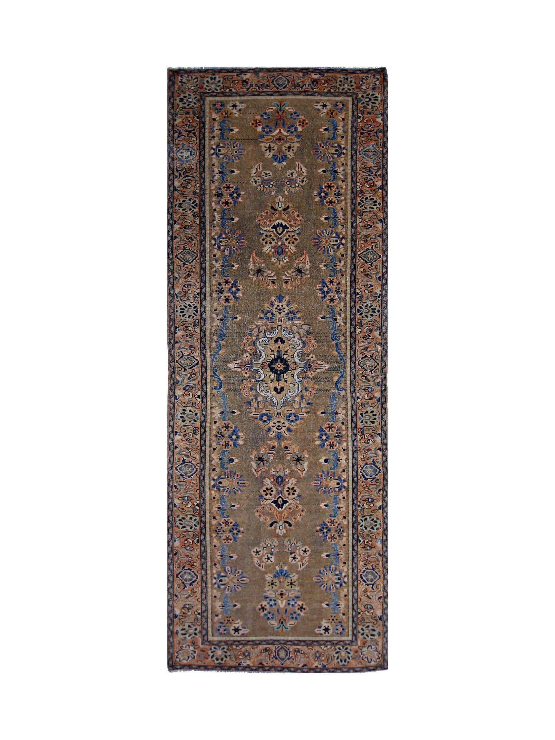 Vintage Persian Sarouk Runner