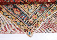 Handmade Vintage Persian Hallway Runner | 293 x 103 cm | 9'7" x 3'4" - Najaf Rugs & Textile