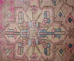 Handmade Vintage Persian Hallway Runner | 307 x 110 cm | 10'1" x 3'7" - Najaf Rugs & Textile