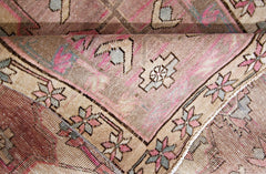 Handmade Vintage Persian Hallway Runner | 307 x 110 cm | 10'1" x 3'7" - Najaf Rugs & Textile