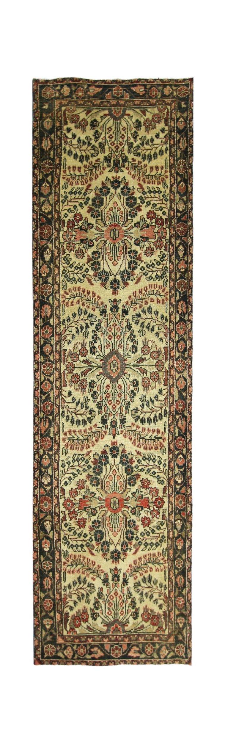 Vintage Persian Sarouk Runner