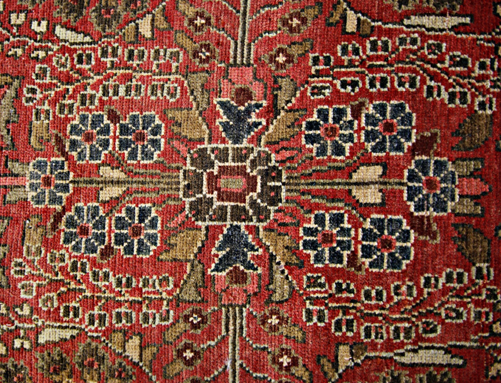 Vintage Persian Sarouk Runner