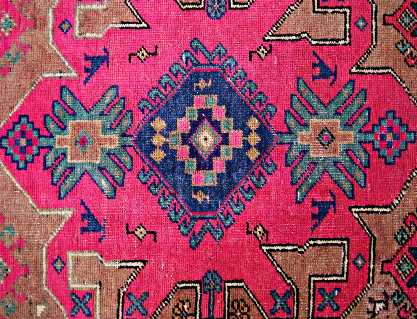 Handmade Vintage Persian Hallway Runner | 336 x 95 cm | 11' x 3'1" - Najaf Rugs & Textile