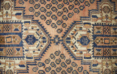 Handmade Vintage Persian Rug | 198 x 153 cm | 6'6" x 5' - Najaf Rugs & Textile