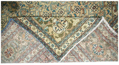 Handmade Vintage Persian Senneh Rug | 276 x 199 cm | 9' x 6'6" - Najaf Rugs & Textile