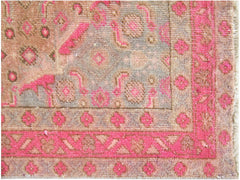 Handmade Vintage Persian Rug | 282 x 146 cm | 9'3" x 4'10" - Najaf Rugs & Textile
