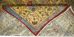 Handmade Vintage Persian Senneh Paisley Rug | 285 x 183 cm | 9'5" x 6' - Najaf Rugs & Textile