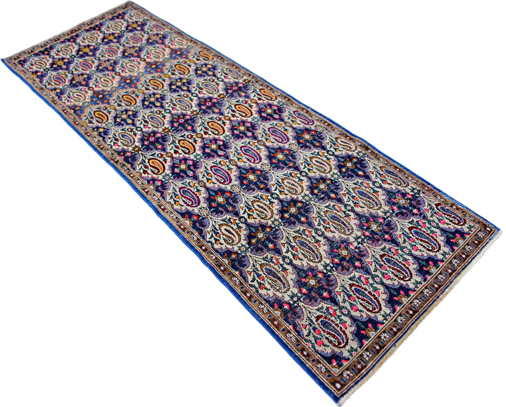 Vintage Persian Senneh Runner