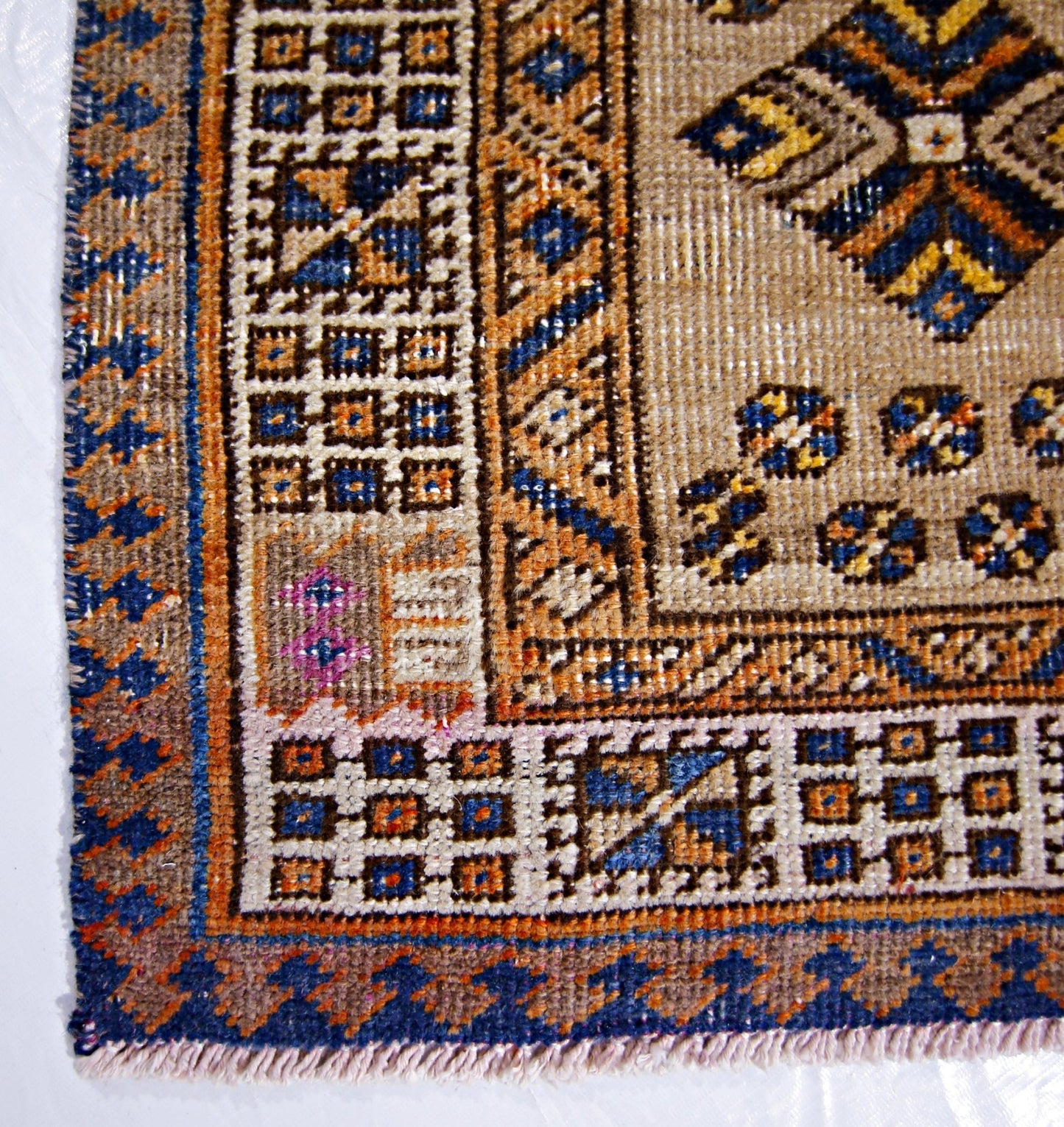 Handmade Vintage Persian Serab Rug | 160 x 85 cm | 5'3" x 2'9" - Najaf Rugs & Textile