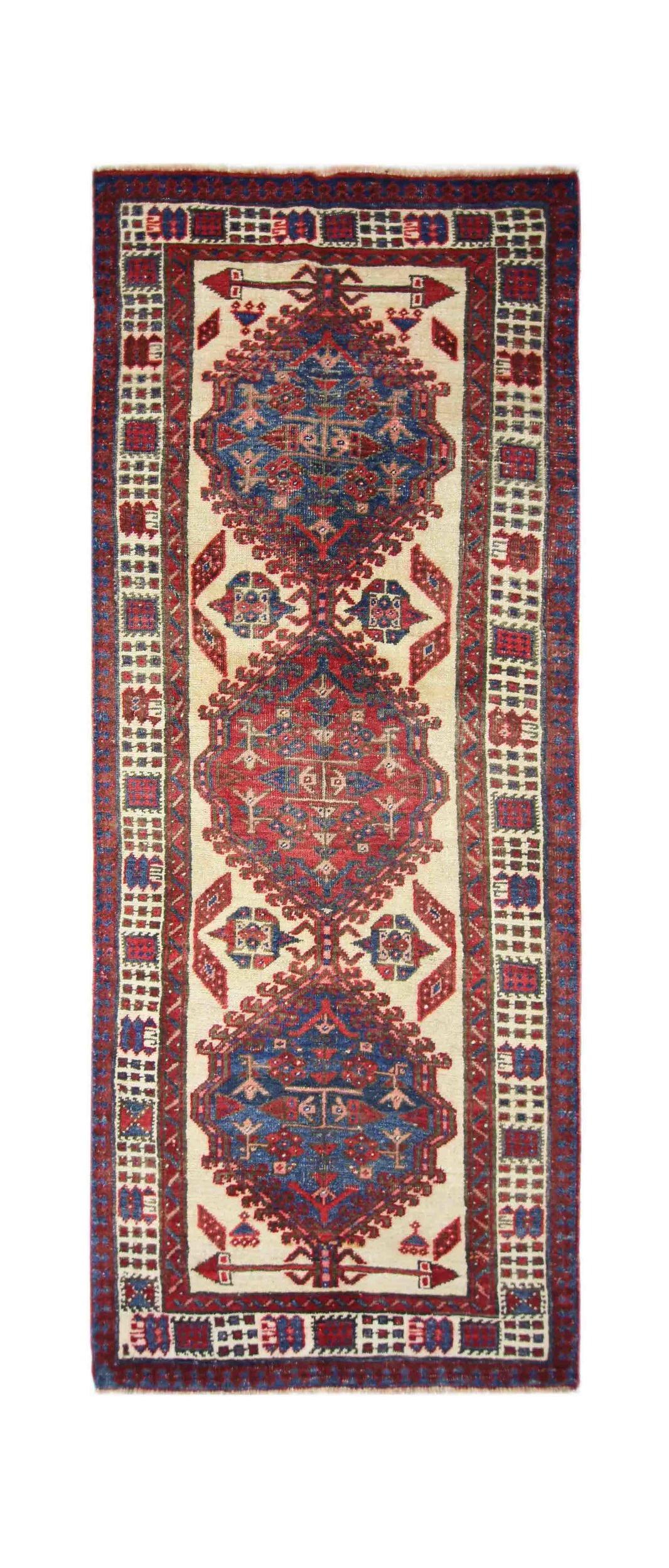 Vintage Persian Serab Runner
