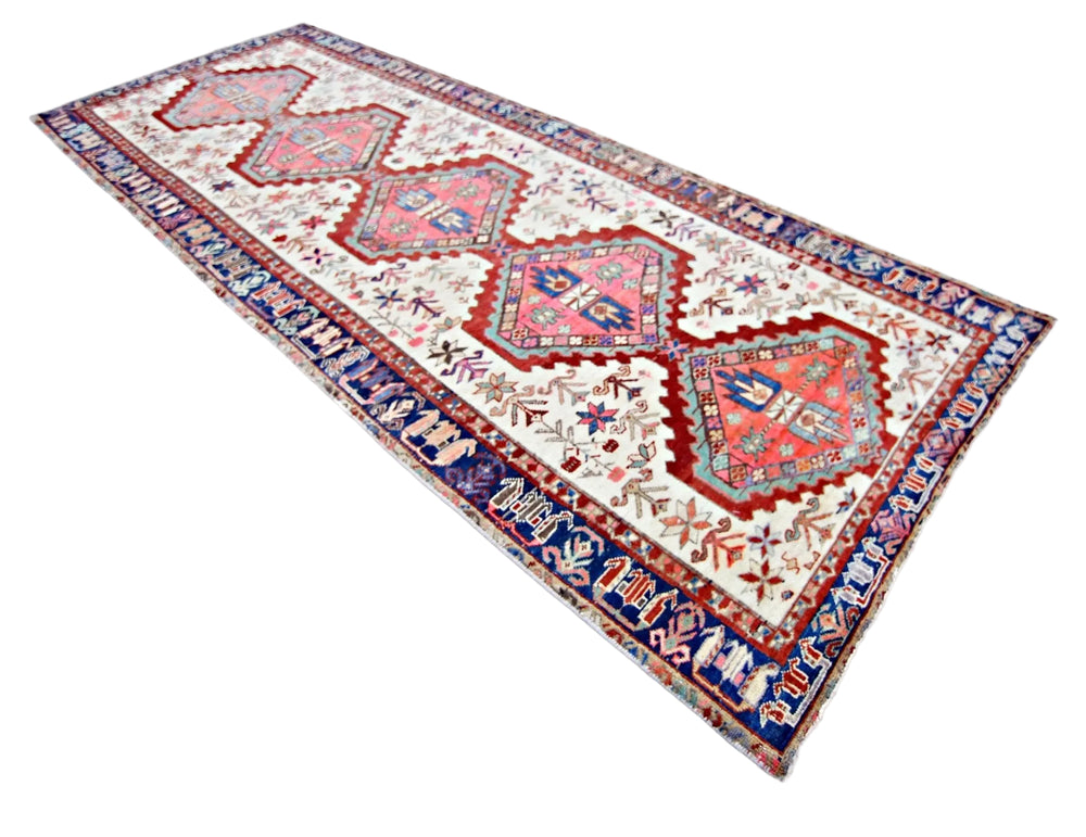 Vintage Persian Serab Runner