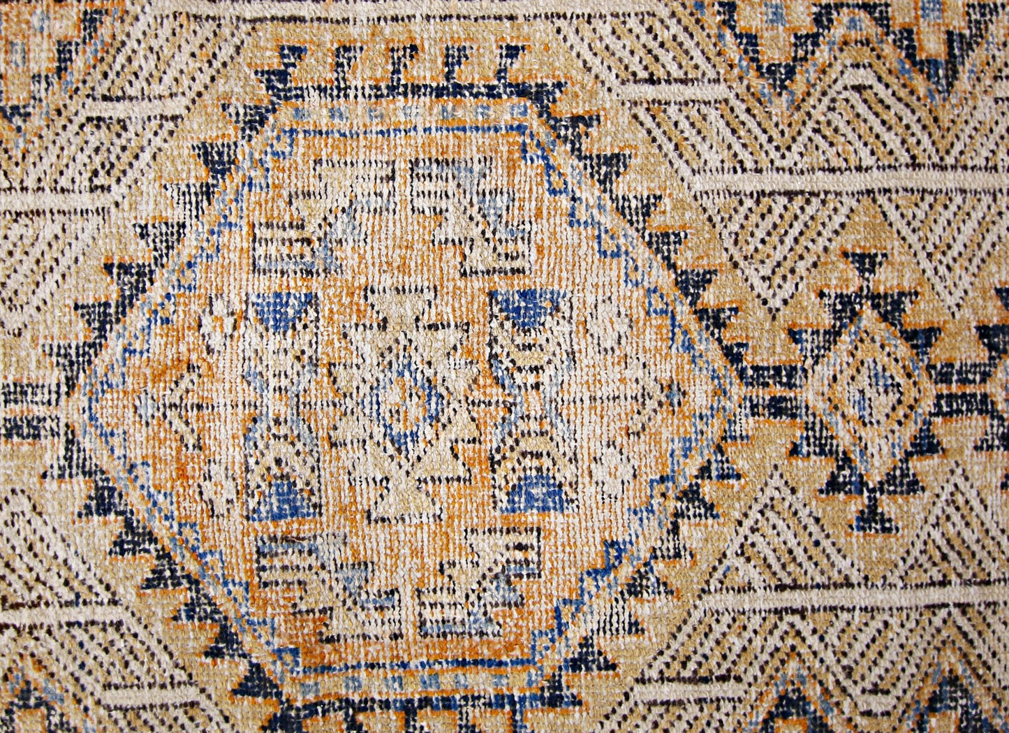 Handmade Vintage Persian Hallway Runner | 317 x 99 cm | 10'5" x 3'3" - Najaf Rugs & Textile