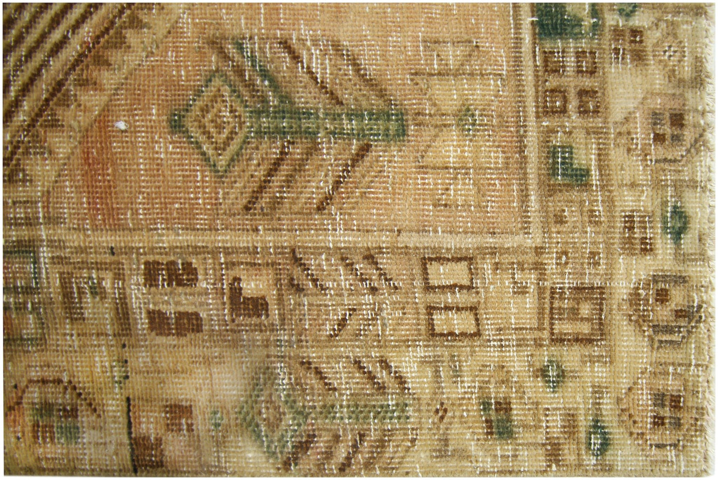 Handmade Vintage Persian Serab Hallway Runner | 324 x 107 cm | 10'8" x 3'6" - Najaf Rugs & Textile