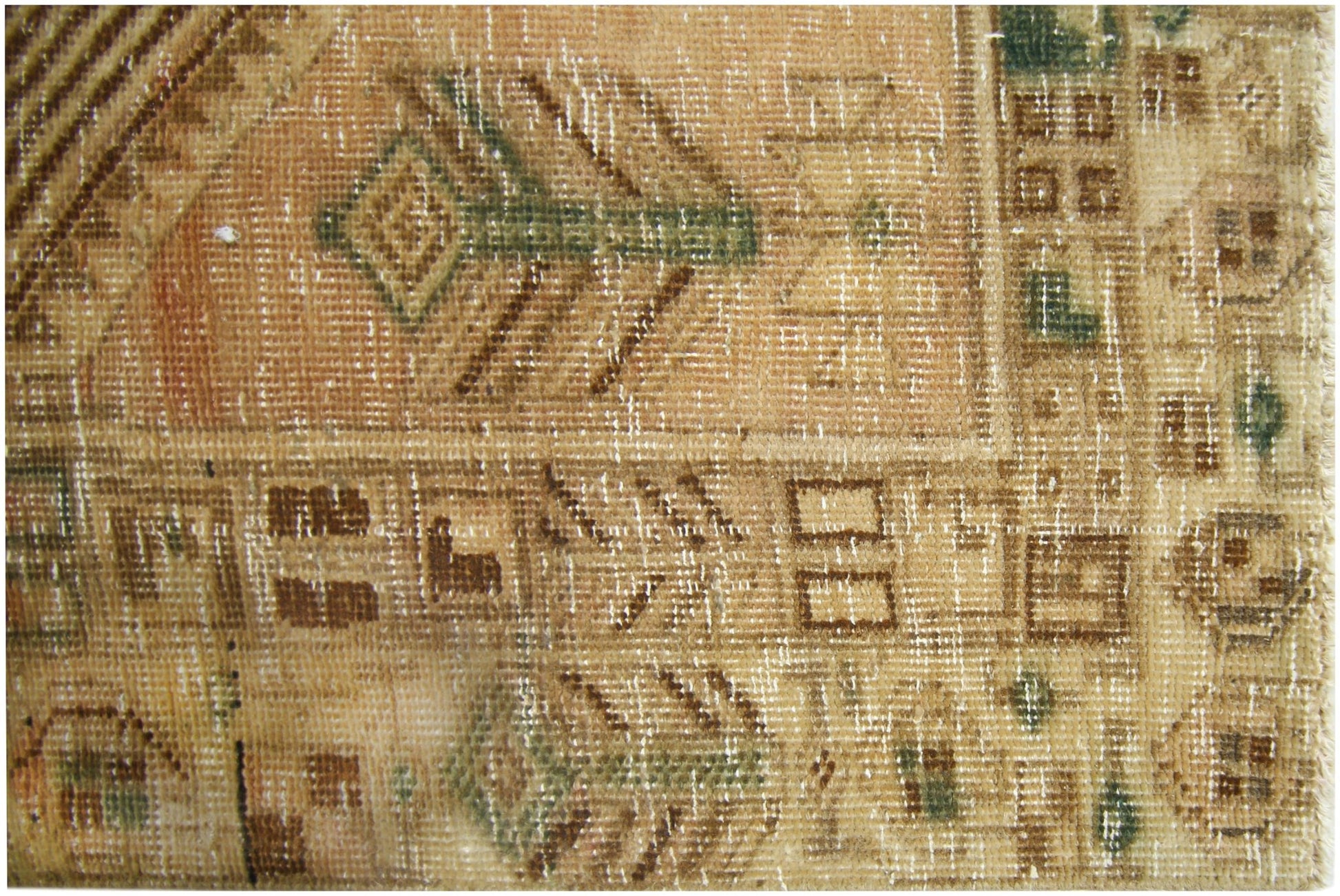 Handmade Vintage Persian Serab Hallway Runner | 324 x 107 cm | 10'8" x 3'6" - Najaf Rugs & Textile