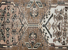 Handmade Vintage Persian Hallway Runner | 326 x 97 cm | 10'9" x 3'2" - Najaf Rugs & Textile