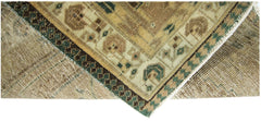 Handmade Vintage Persian Hamadan Hallway Runner | 327 x 103 cm | 10'9" x 3'4" - Najaf Rugs & Textile