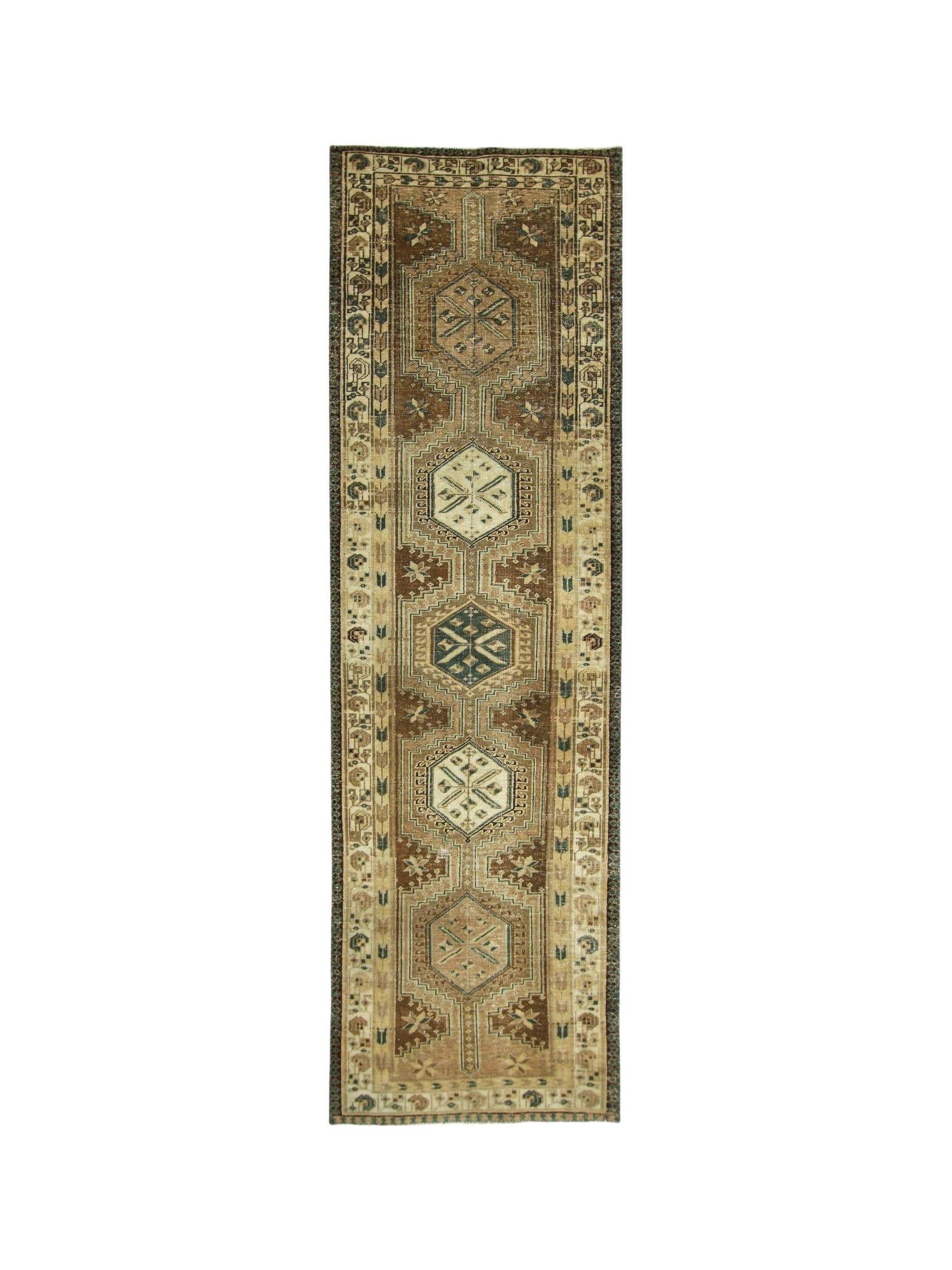 Vintage Persian Serab Runner