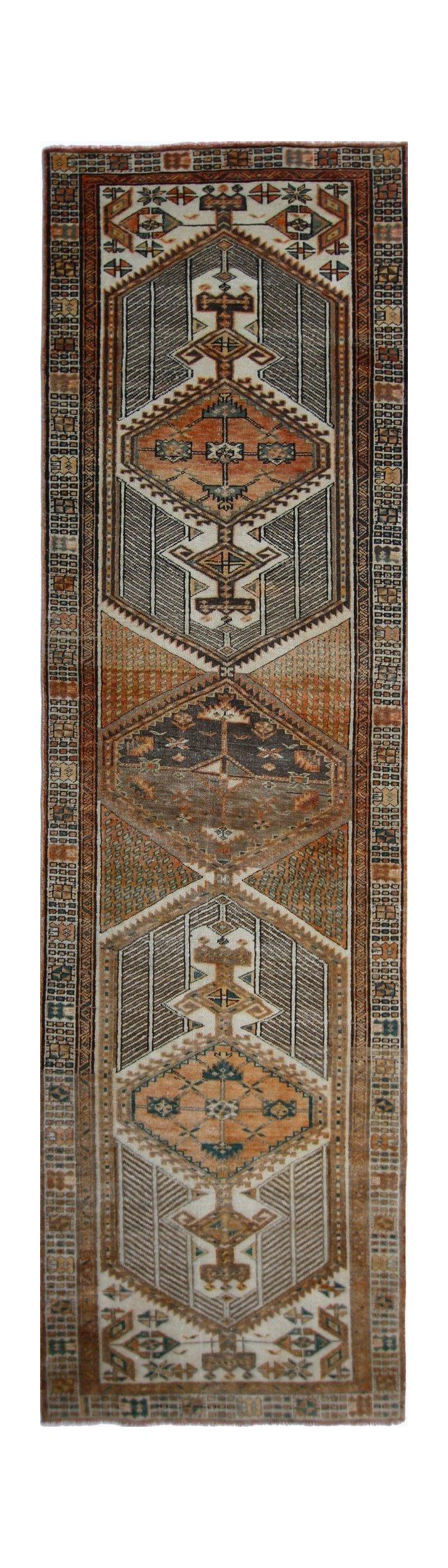 Vintage Persian Serab Runner